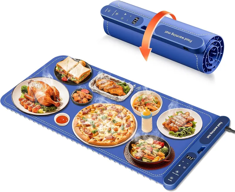 FJAU Warming Mat for Food Extra Large